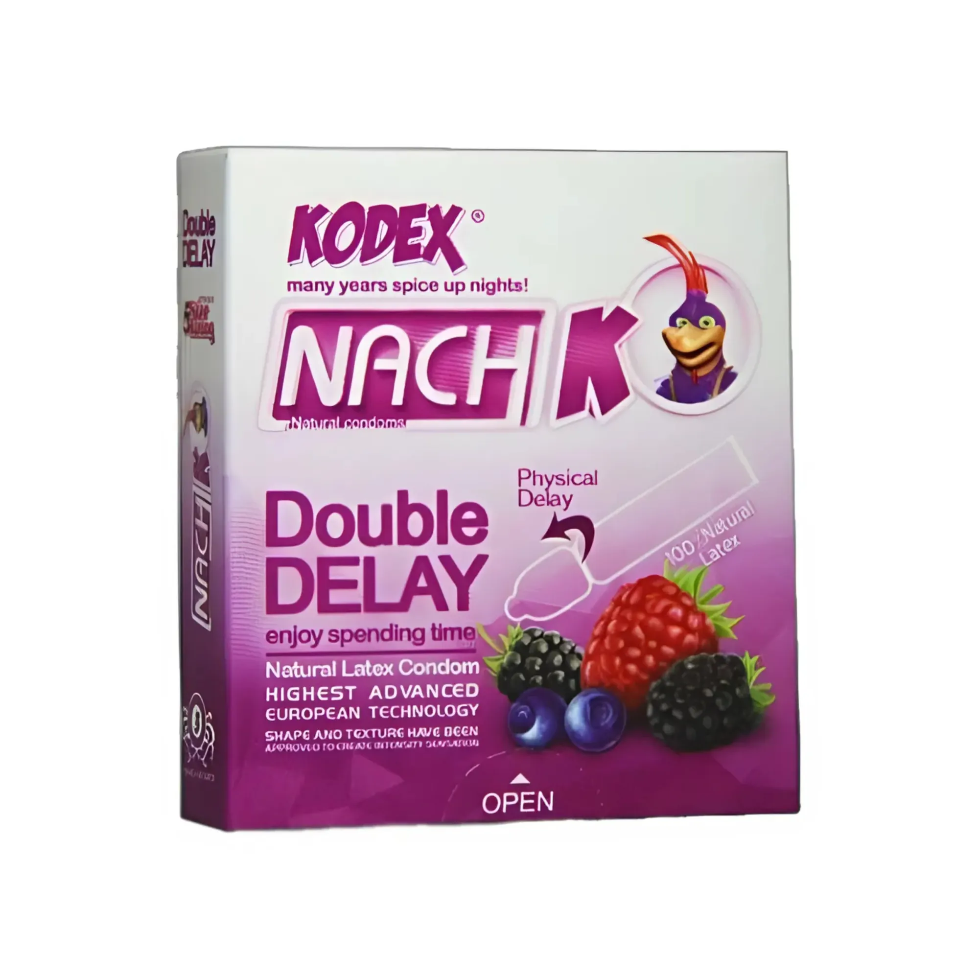 کاندوم ناچ کدکس مدل Double Delay بسته 3 عددی