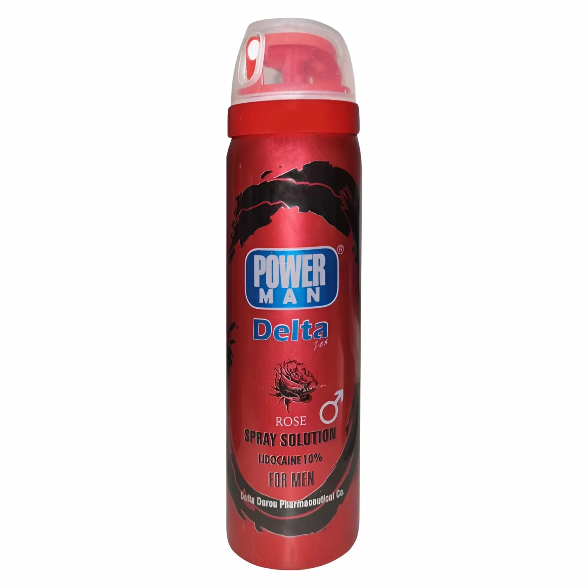 اسپری تاخیری پاورمن دلتا مدل Black Rose حجم 60 میلی لیتر